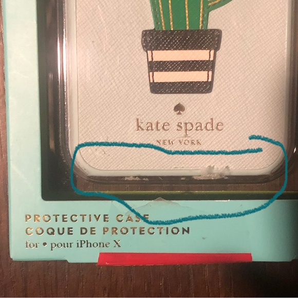 KSNY Cactus Hug Me iPhone 10 x Protective Phone Case w/box - Picture 15 of 16